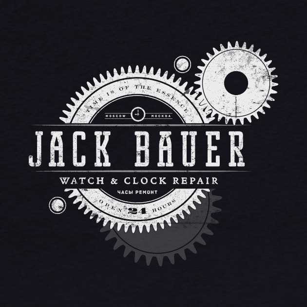 Jack Bauer Clock & Watch Repair by MindsparkCreative